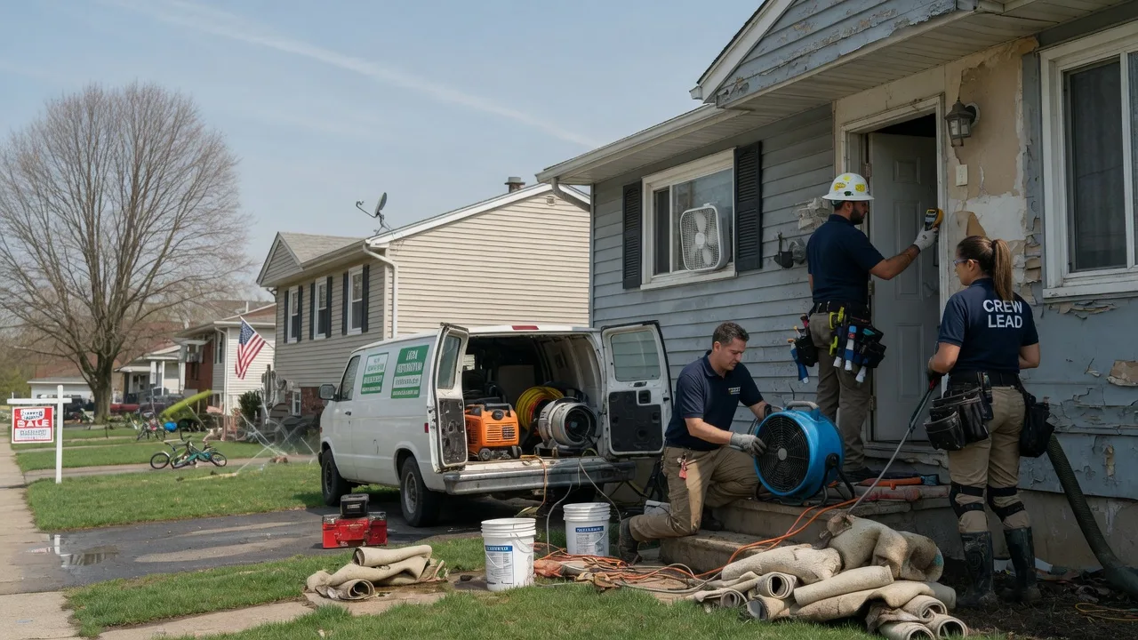Flood Cleanup in New Trenton, IN near me