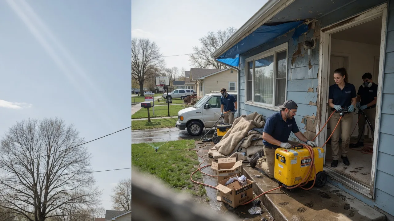 Basement Flood Cleanup in New Trenton, IN near me